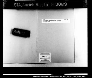 Der Kaufmann Gerhard Kanngießer als Senator der Stadt Aurich