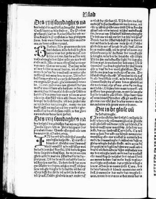 Des xxii sondaghes na der hylghe[n] drevoldicheit