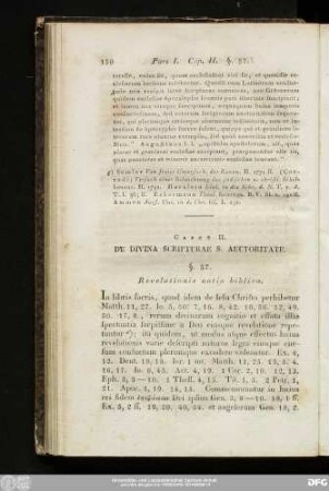 Caput II. De Divina Scripturae S. Auctoritate.