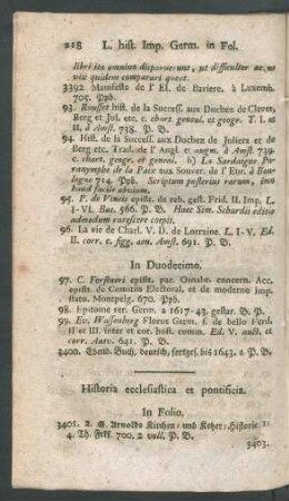 Historia ecclesiastica et pontificia
