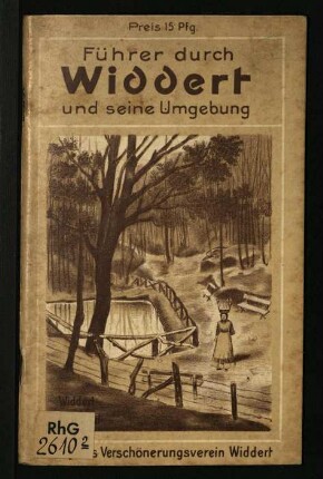 Führer durch Widdert und Umgegend