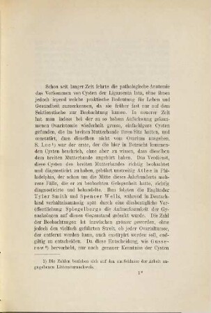 Ueber Cysten des breiten Mutterbandes