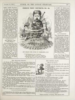Punch's fancy portraits. - No. 53; The gentle craft