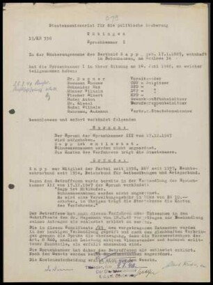 Zapp, Berthold