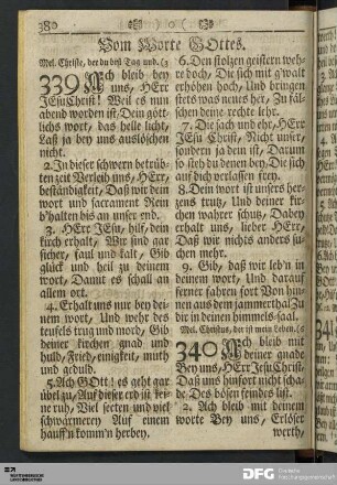 Vom Worte Gottes.