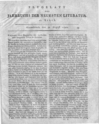 1800-08-30 : 10. Stück