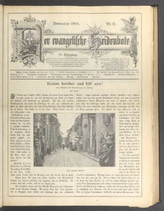 November 1906. Nr. 11