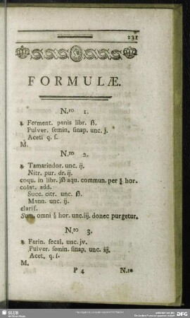 Formulae