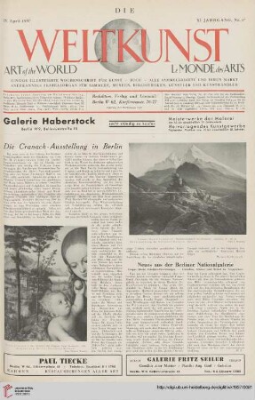 Nr. 17 (25. April)