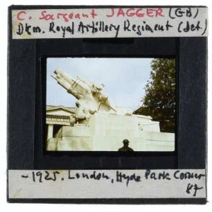 London, Royal Artillery Denkmal
