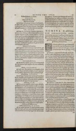 Nomina Caesarum Germanorum ...