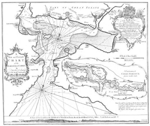 A New and Correct Chart of the Harbour of Corke
