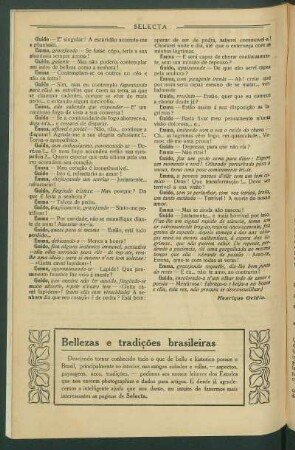 Bellezas e tradições brasileiras