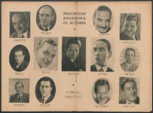 Asociación Argentina de Actores [Fotografías] : Consejo Directivo