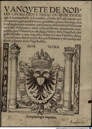 Vanquete de nobles Cavalleros