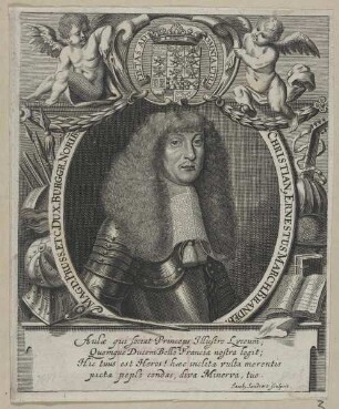 Bildnis des Christianus Ernestus, Markgraf von Brandenburg-Bayreuth