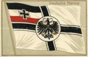 Die Seekriegsflagge der Kaiserlichen Marine