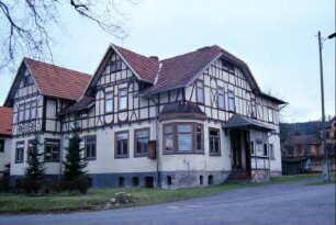 großes Haus, OG Schmuckelemente im Fachwerk