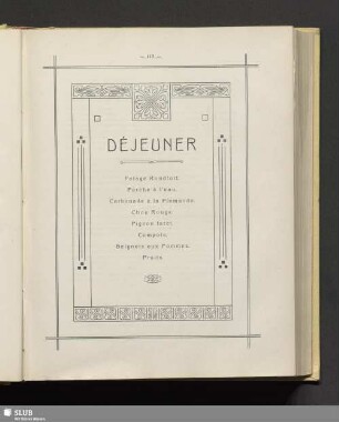 Déjeuner