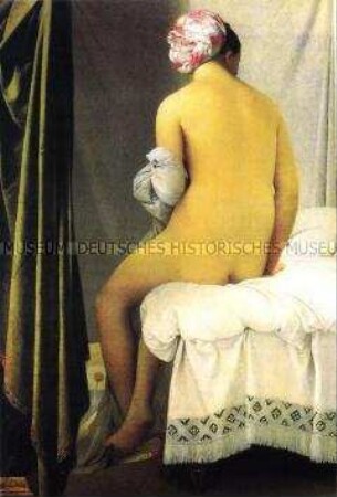 Abbildung des Gemäldes "Die Badende von Valpincon" (1808) von Jean-Auguste-Dominique Ingres (Altersgruppe 14-17)