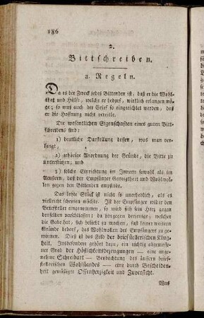 2. Bittschreiben
