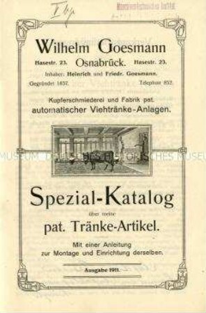 Viehtränke-Anlagen