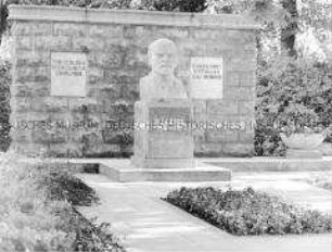 Lenin-Büste der Lenin-Gedenkstätte in Weißenfels