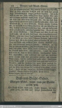 Buß- und Beicht-Gebete