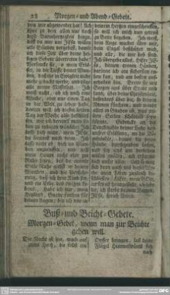 Buß- und Beicht-Gebete