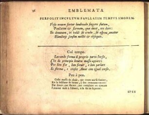 Perpolit Incvltvm Pavllatim Tempvs Amorem