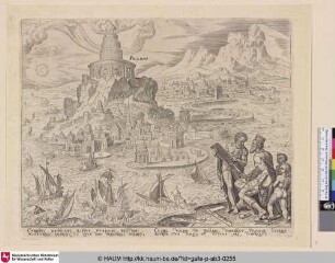 [The lighthouse at Alexandria; Der Leuchtturm von Alexandria]