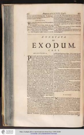 Annotata ad Exodum