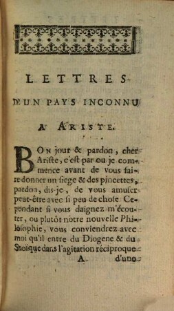 Lettres du Marquis D...
