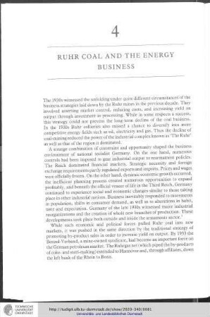 4 Ruhr coal and the energy business