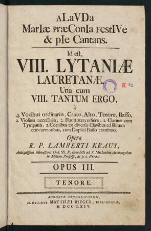 1-40, Tenore