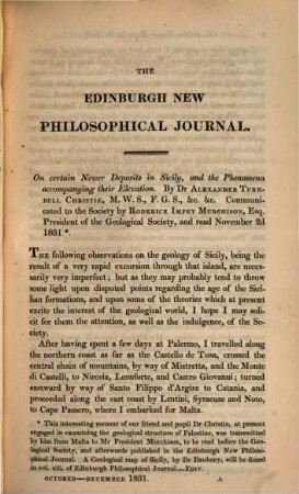 The Edinburgh new philosophical journal. 23/24. 1831/32