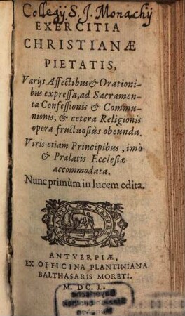 Exercitia christianae pietatis