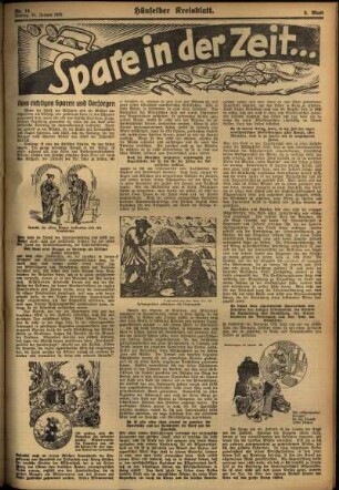 Dritte Ausgabe vom Freitag, den 31. Januar 1936.