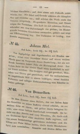 No. 46. Von Demselben.
