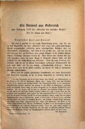 Annalen des Deutschen Reiches für Gesetzgebung, Verwaltung und Volkswirtschaft : staatsrechtl., volkswirtschaftl. u. statistisches Jahrbuch ; Materialiensammlung u. Reformzeitschr. 1876, [a]