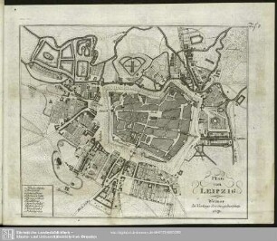 Plan von Leipzig [1819]