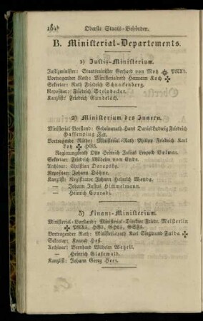 Ministerial-Departements