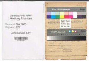 Entnazifizierung Lilly Juffernbruch , geb. 09.03.1895 (Kauffrau)