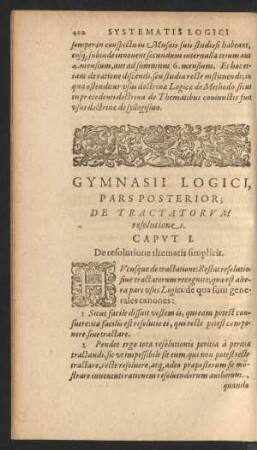 Caput I. De resolutione thematis simplicis.