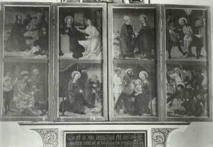 Altar in geschlossenem Zustand