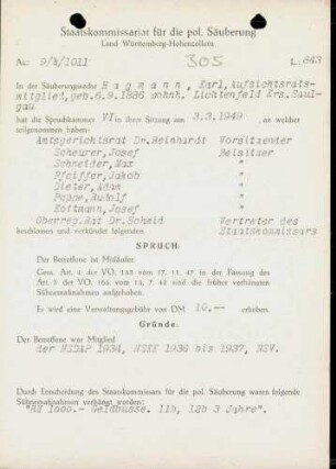 Hagmann, Karl