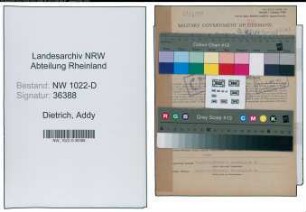 Entnazifizierung Addy Dietrich , geb. 07.05.1901 (Friseuse)