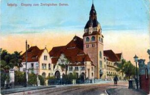 Leipzig : Eingang zum Zoologischen Garten