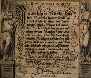 Theatrum machinarum, 1