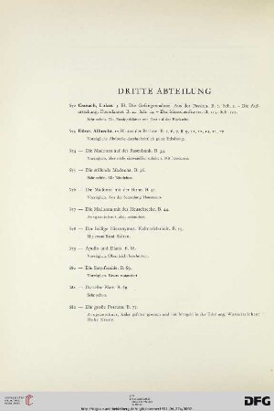 III Kupferstiche des XV.-XVII. Jahrhunderts (Nr. 672-784)